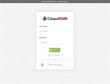 Tablet Screenshot of catapultcms.com